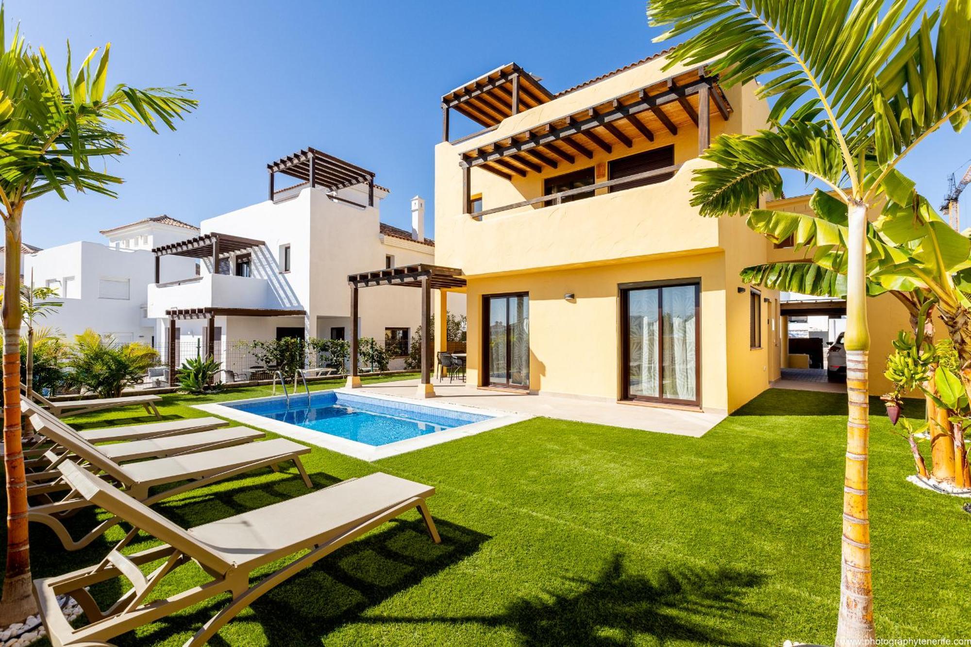 Villa With 4 Bedrooms And Private Heated Pool San Miguel de Abona Ngoại thất bức ảnh